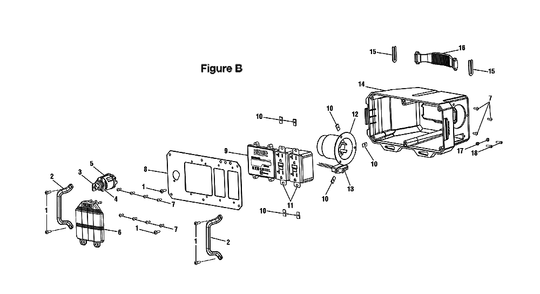 Fig-1 Diagram and Parts List for RD908000  Ridgid Generator