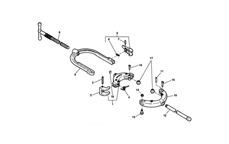 Fig-0 Diagram and Parts List for 472C  Ridgid Pipe Tools