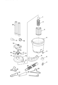 Part Location Diagram of 826833-1 Ridgid Handle Pull