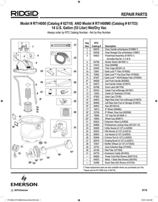 Rt14000 And Rt1400m0 Service Sheet 2019.Jpg Diagram and Parts List for AM2265  Ridgid Industrial Fan / Circulator