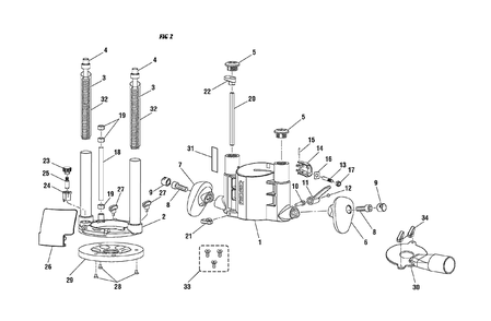 Part Location Diagram of 511129001 Ridgid Rip Guide Knob