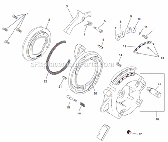 Page A Diagram and Parts List for 817  Ridgid Threading Die