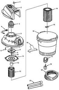 Part Location Diagram of 828837 Ridgid Lid
