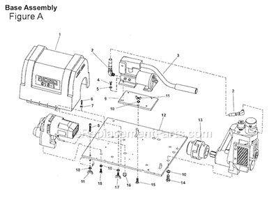 Page A Diagram and Parts List for 918-I  Ridgid Pipe Tools