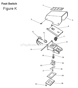 Part Location Diagram of 36667 Ridgid Warning Label (B-294)