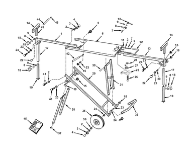 Fig-0 Diagram and Parts List for AC99400  Ridgid Miscellaneous