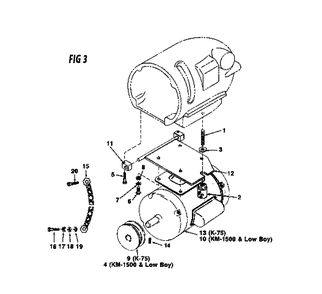 Fig-2 Diagram and Parts List for K-75  Ridgid Drain Cleaner