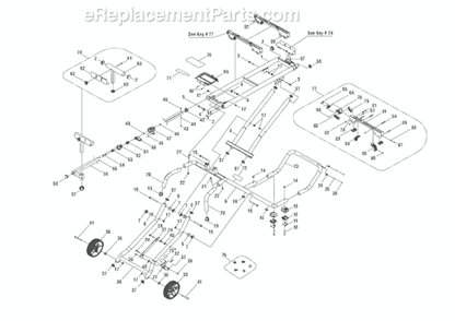 Part Location Diagram of 000999131027 Ryobi END CAP D381 MM