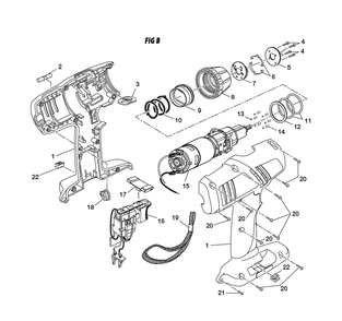Part Location Diagram of 540340006 Ridgid Forward-Reverse Actuator