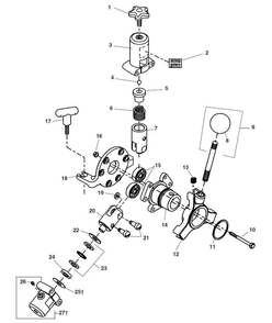 Autofeed Diagram and Parts List for K-3800 W (C-32)(61482) Ridgid Drain Cleaner