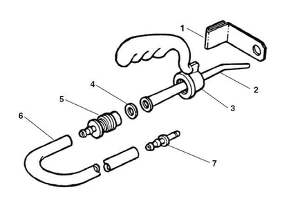 309 Oil Spout Diagram and Parts List for 300 COMPLETE 15682 Ridgid Pipe Tools