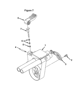 Fig-4 Diagram and Parts List for MS1290  Ridgid Saw