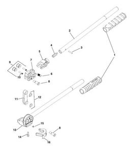 604 Tubing Bender Diagram and Parts List for 604 38033 Ridgid Pipe Tools