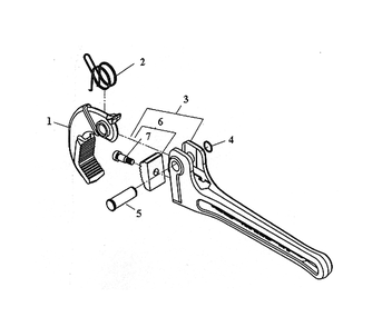 Part Location Diagram of 98042 Ridgid Torsion Spring