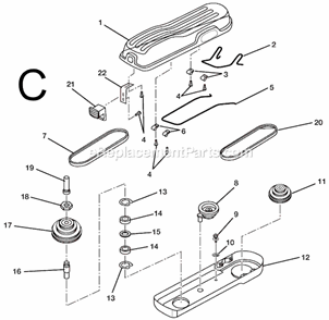 Part Location Diagram of 826463-4 Ridgid Ridgid Label