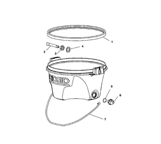 Part Location Diagram of 15383 Ridgid Handle