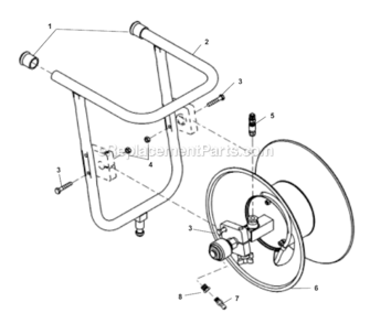 Part Location Diagram of 48487 Homelite Decal