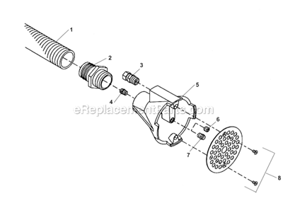 Part Location Diagram of 67187 Ridgid Jet Vac