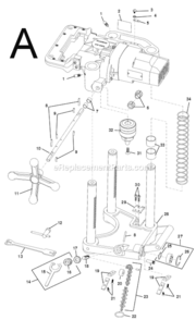 Part Location Diagram of 32130 Ridgid Swivel Nut