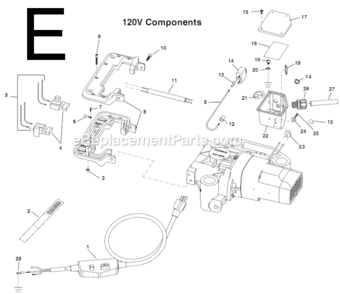 Page A[ Diagram and Parts List for HC-450  Ridgid Router