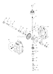 Part Location Diagram of 59585 Ridgid Knob