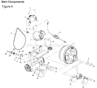 Part Location Diagram of 27523 Ridgid Spring