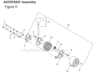Part Location Diagram of 87632 Ridgid Auto Feed Cover