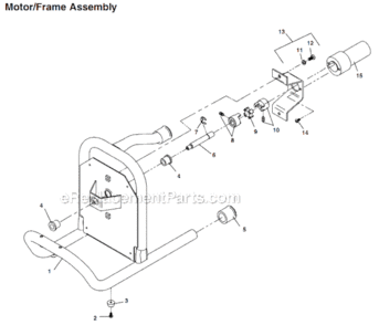 Page A Diagram and Parts List for K-40B  Ridgid Drain Cleaner