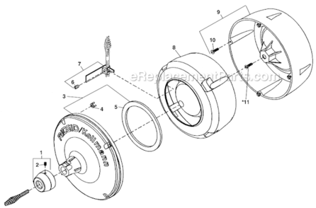 Part Location Diagram of 71847 Ridgid Cable Torque Arm