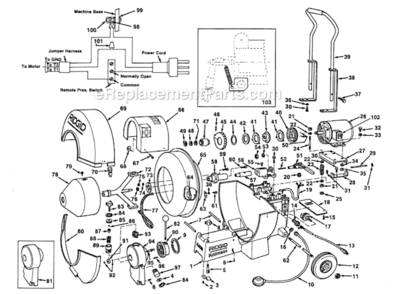 Part Location Diagram of 46470 Ridgid Screw