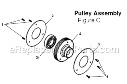 Page C Diagram and Parts List for K-60SP  Ridgid Drain Cleaner