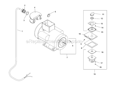 Page D Diagram and Parts List for KJ-1750  Ridgid Pressure Washer