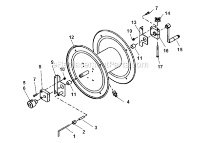 Page E Diagram and Parts List for KJ-3000  Ridgid Pressure Washer