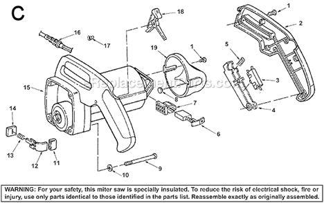 Part Location Diagram of 826016 Ridgid Brush Set (2 Brushes)