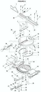 Part Location Diagram of 867227001 Ryobi Label Guard Warning