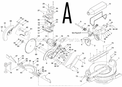 Part Location Diagram of 089100301002 Ridgid Pivot Assembly