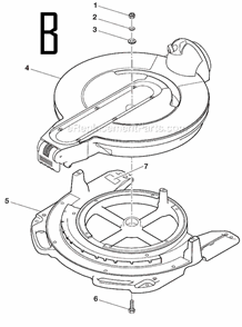Part Location Diagram of 089100301005 Ridgid Data Plate Label