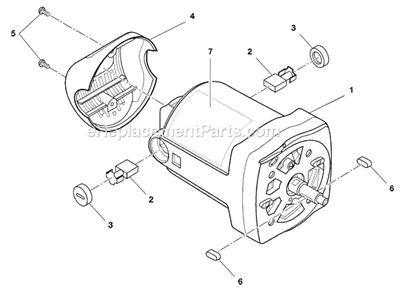 Page J Diagram and Parts List for MS1290LZ  Ridgid Miter Saw