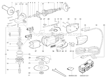 Part Location Diagram of 940015117 Ridgid Logo Label
