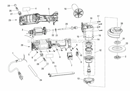 Part Location Diagram of 672568002 Ryobi NUT FLANGE