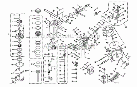 Part Location Diagram of 079006005081 Ryobi SHINGLE GUIDE