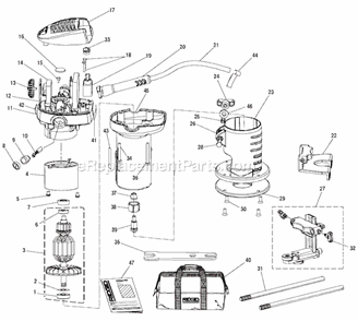 Part Location Diagram of 671499001 Ridgid Edge Guide Bolt