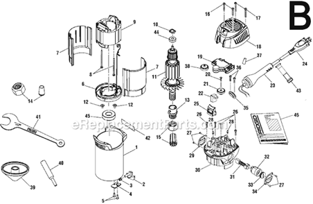 Part Location Diagram of 290086042 Ridgid Power Cord