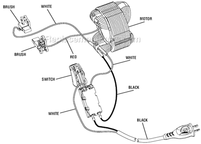 Page B Diagram and Parts List for R32021  Ridgid Circular Saw