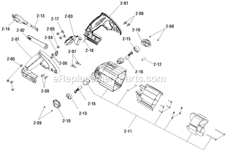 Page C Diagram and Parts List for R3210  Ridgid Circular Saw