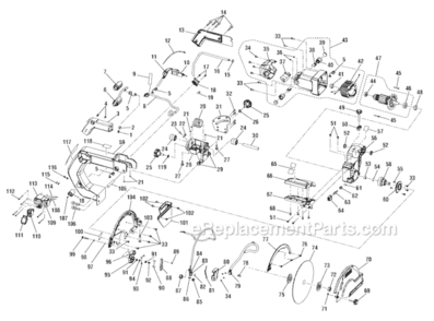 Part Location Diagram of 080009006129 Ridgid Brush