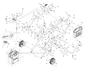 Part Location Diagram of 080009005920 Ridgid Warning Label