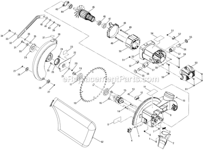 Part Location Diagram of 089028007024 Ryobi SPINDLE LOCK BUTTON