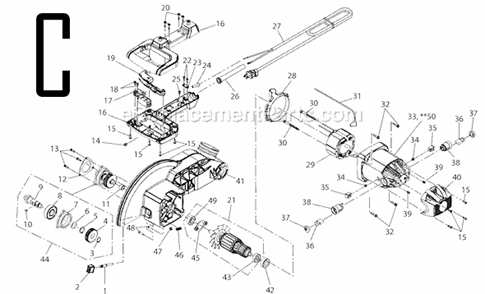 Part Location Diagram of 089028007029 Ridgid Bend Relief