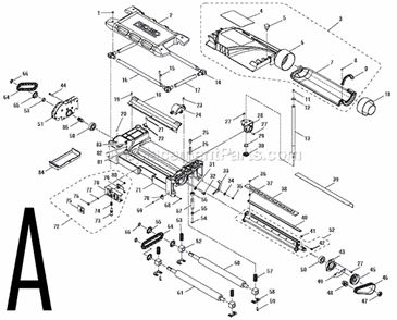 Part Location Diagram of 089170105107 Ridgid Blade Lock Bar